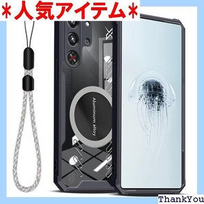For RedMagic 10 Pro / 10 Pr Pro / 10 Pro+ 対応 携帯ケース ブラック 323