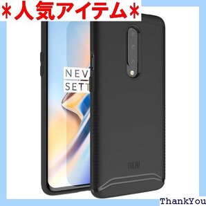 OnePlus 7 Proケース、スリムフィットTUD ムデュアルレイヤー精密カットアウトケース マットブラック 49