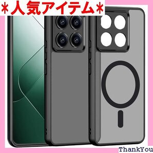 半透明 For Xiaomi 14T 用 ケース SG ズ保護 耐衝撃 Xiaomi 14T 用カバー ブラック 302