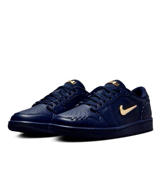 ☆送料込■新品24.0cm■ナイキ エア ジョーダン1LOW メソッド オブ メイク ネイビー/ゴールド AIR JORDAN 1 WMNS【定価.20350円】