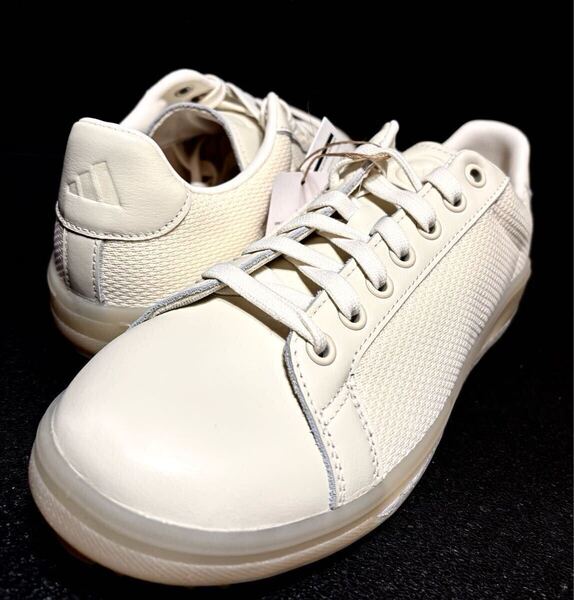 ☆送料込◆新品27.0cm◆adidas Golf/アディダスゴルフ/Go-To Spikeless 1 ゴートゥースパイクレス1 チョークホワイト【定価.19800円】