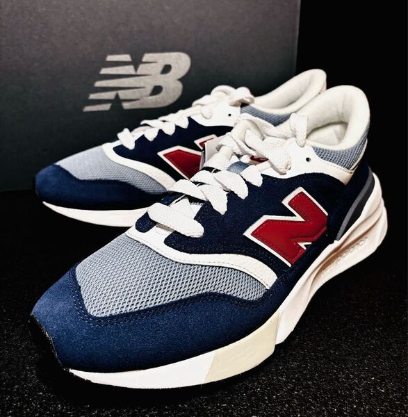 ☆送料込■新品27.0cm■ニューバランス 997R New Balance ネイビー/トリコロール【定価.15400円】