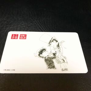 送料無料 ユニクロ ギフトカード 名探偵コナン 使用済み 残高0円 PIN未削り 匿名配送