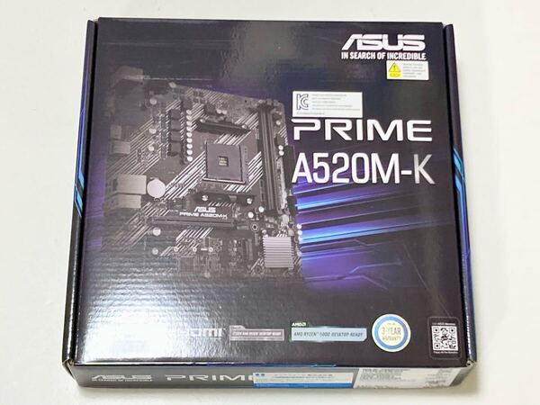 【新品未使用 送料無料 即日対応 保証付】 ASUS PRIME A520M-K AMD Ryzen マザボ マザーボード