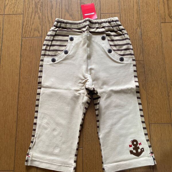 期間限定価格 SALE 未使用 ミキハウス ハーフパンツ 120 ストレッチパンツ ボトムス パンツ キッズ ミキハウス