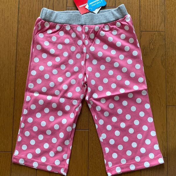 SALE 未使用 ミキハウス ハーフパンツ 130 ルームウェア スウェットパンツ スパッツ パンツ