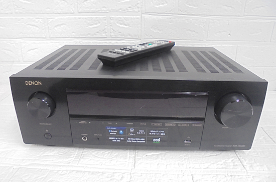 【美品】DENON AVR-X550BT AVアンプ AVサラウンドレシーバー Yahoo!オークション -「avr-x550bt」の落札相場・落札価格
