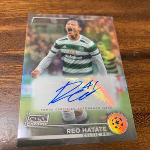 Topps 旗手怜央 直筆サインカード セルティックFC 2 直筆サインカード
