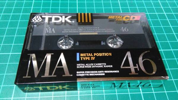 TDK カセットテープ MA-46M 未開封 メタルポジション