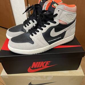★ 限定 ナイキ エア ジョーダン1 Retro High OG ハイパークリムゾン 27.0cm 555088-018★