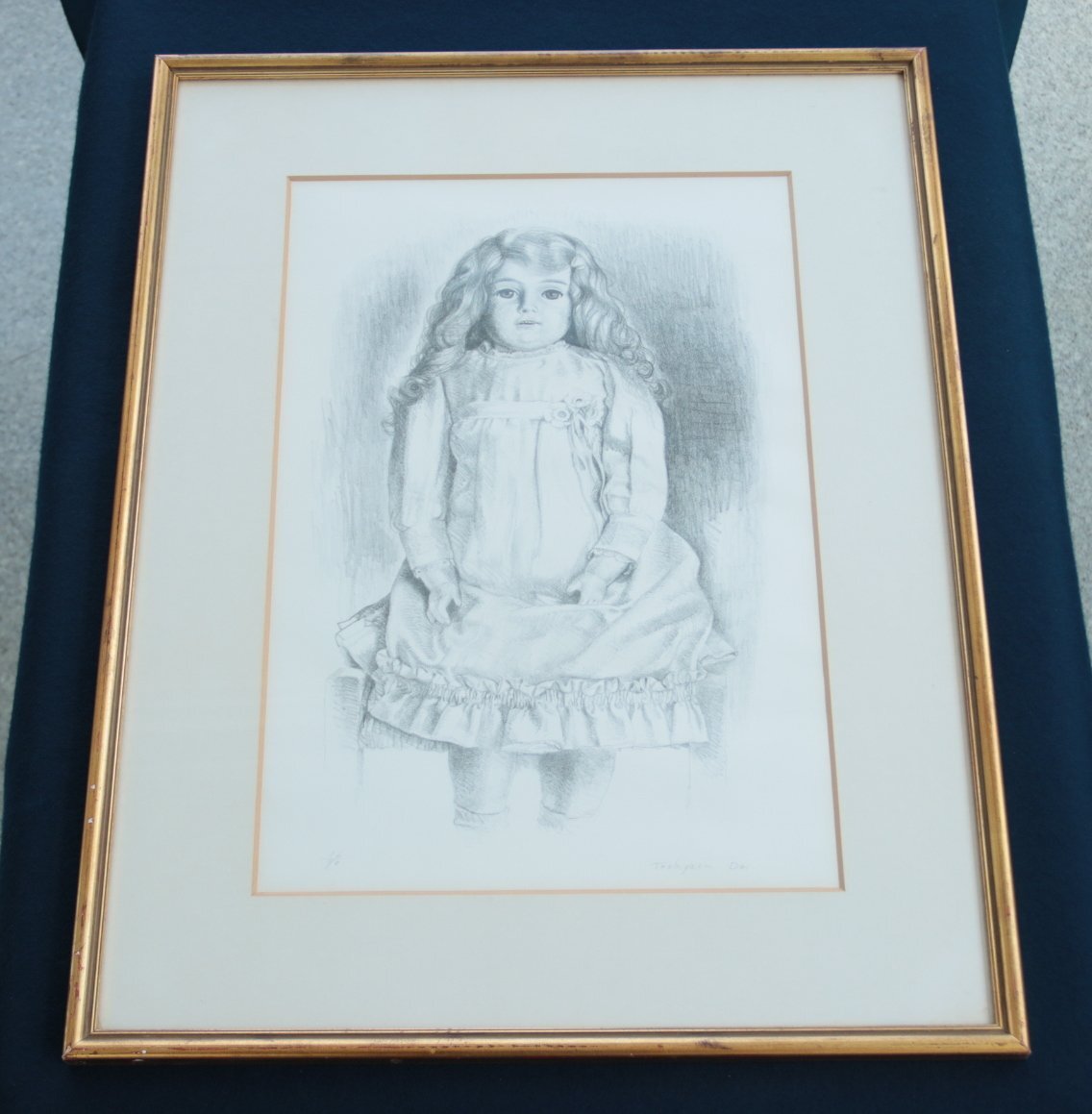 希少】土井俊泰 人形の肖像画 希少】土井俊泰 人形の肖像画