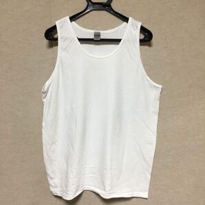 新品未使用 GILDAN ギルダン タンクトップ ホワイト 白 L
