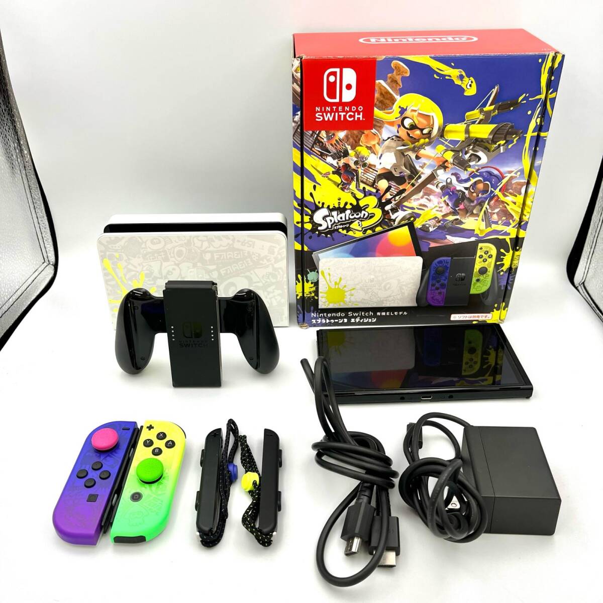 ジャンク）スプラトゥーン Nintendo Switch コントローラー