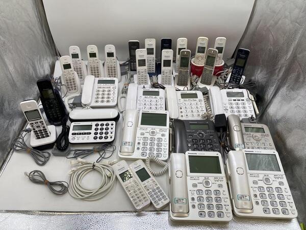 電話機 まとめ売り シャープ パイオニア パナソニック 親機 子機 セット