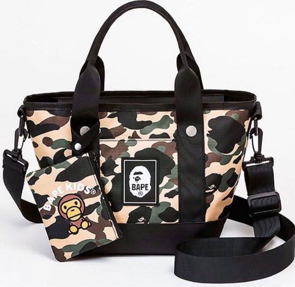 ベイプ キッズ バイ ア ベイシングエイプ BAPE KIDS A BATHING おさんぽトート&ミニ財布 宝島社付録