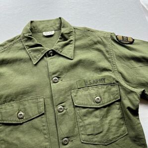 良品! 60s 米軍実物 ユーティリティシャツ 15 1/2 31 ビンテージ 60年代 US ARMY ミリタリー シャツ オリジナル ヴィンテージ