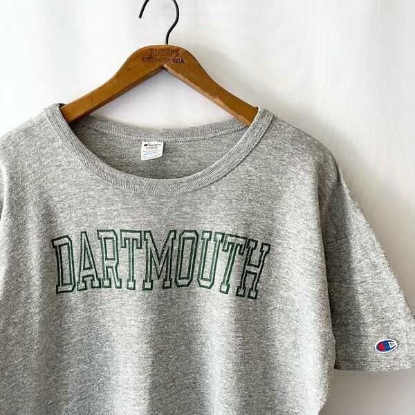 80s champion トリコタグ DARTMOUTH カレッジ Tシャツ L USA製 ビンテージ 80年代 チャンピオン アメリカ製 オリジナル ヴィンテージ