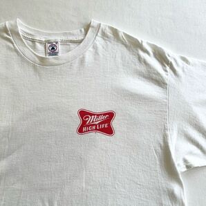 90s 00s Miller High Life ターゲットマーク Tシャツ XL ホワイト ビンテージ 90年代 00s ミラー ハイライフ オリジナル ヴィンテージ