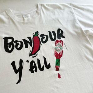 90s TABASCO Tシャツ XL ホワイト USA製 ビンテージ 90年代 タバスコ 企業T 白 アメリカ製 米国製 オリジナル ヴィンテージ