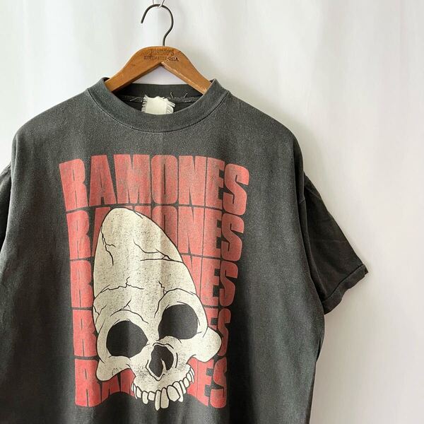 91年 RAMONES GABBA GABBA HEY Tシャツ ユーロ製 ビンテージ 90s 90年代 ラモーンズ パンク ロック バンド オリジナル ヴィンテージ