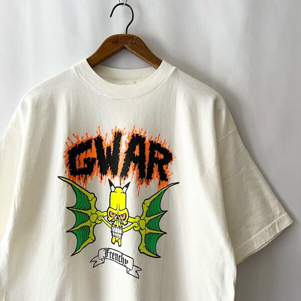 90s GWAR FRENCHY Tシャツ XL ビンテージ 90年代 グワー グウォー ロック バンド オリジナル ヴィンテージ