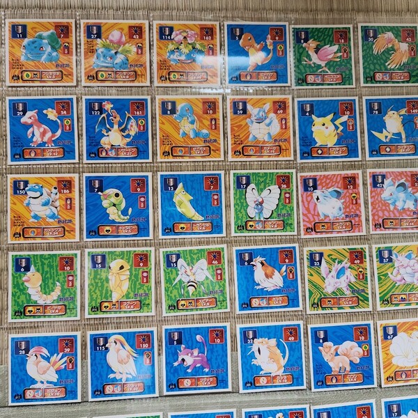 アマダ ポケモンシール烈伝 当時物