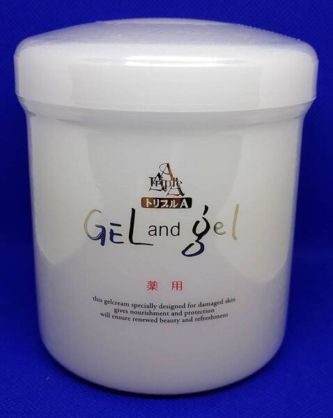 新鮮・ゲル&ゲル トリプルA 薬用 クリーム500g 1個 送料無料・正規品・ゲルアンドゲル