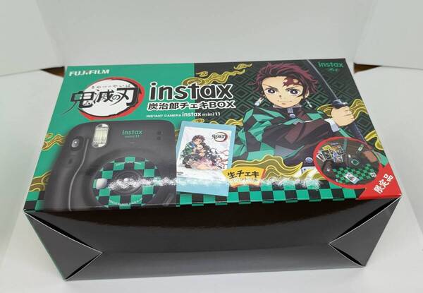 鬼滅の刃 チェキ 竈門炭治郎 きめつのやいば FUJIFILM インスタントカメラ チェキ instax mini 11 INS MINI KIMETSU