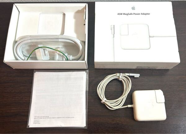 Apple アップル 純正 45W MagSafe 電源アダプタ for MacBook Air PC用ACアダプター 延長ケーブル 箱付き 動作確認済 送料無料 MC747J/A ①