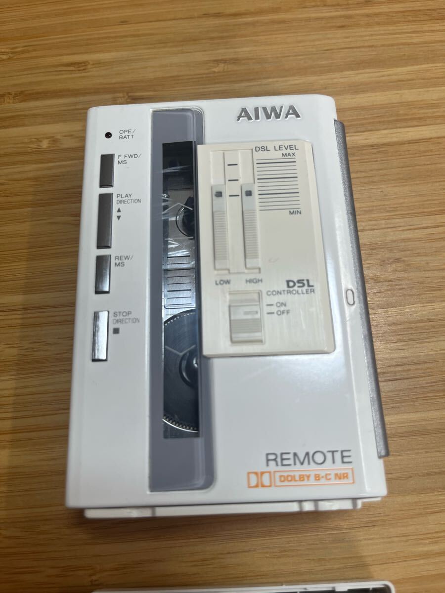 AIWA ポータブルカセットプレーヤー HS-PX10 ？ジャンク品