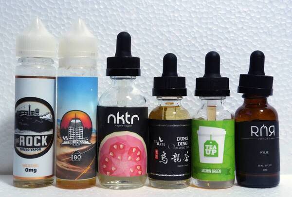 【6本セット】電子タバコ vape ベイプ リキッド まとめ売り