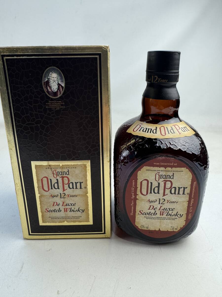 グランド オールドパー エクストラ リッチ 12年 43度 750ml 正規