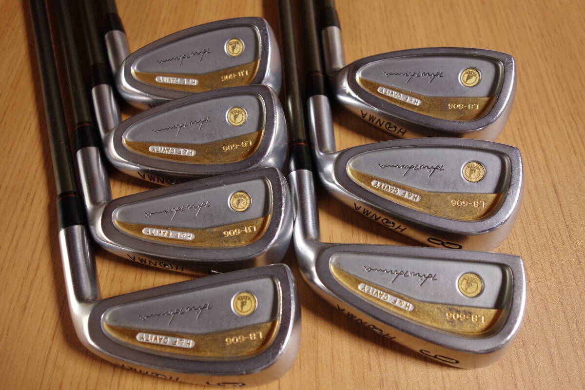  Honma LB-606 H&F CAVITY 4S #5-11 7шт.@R-1