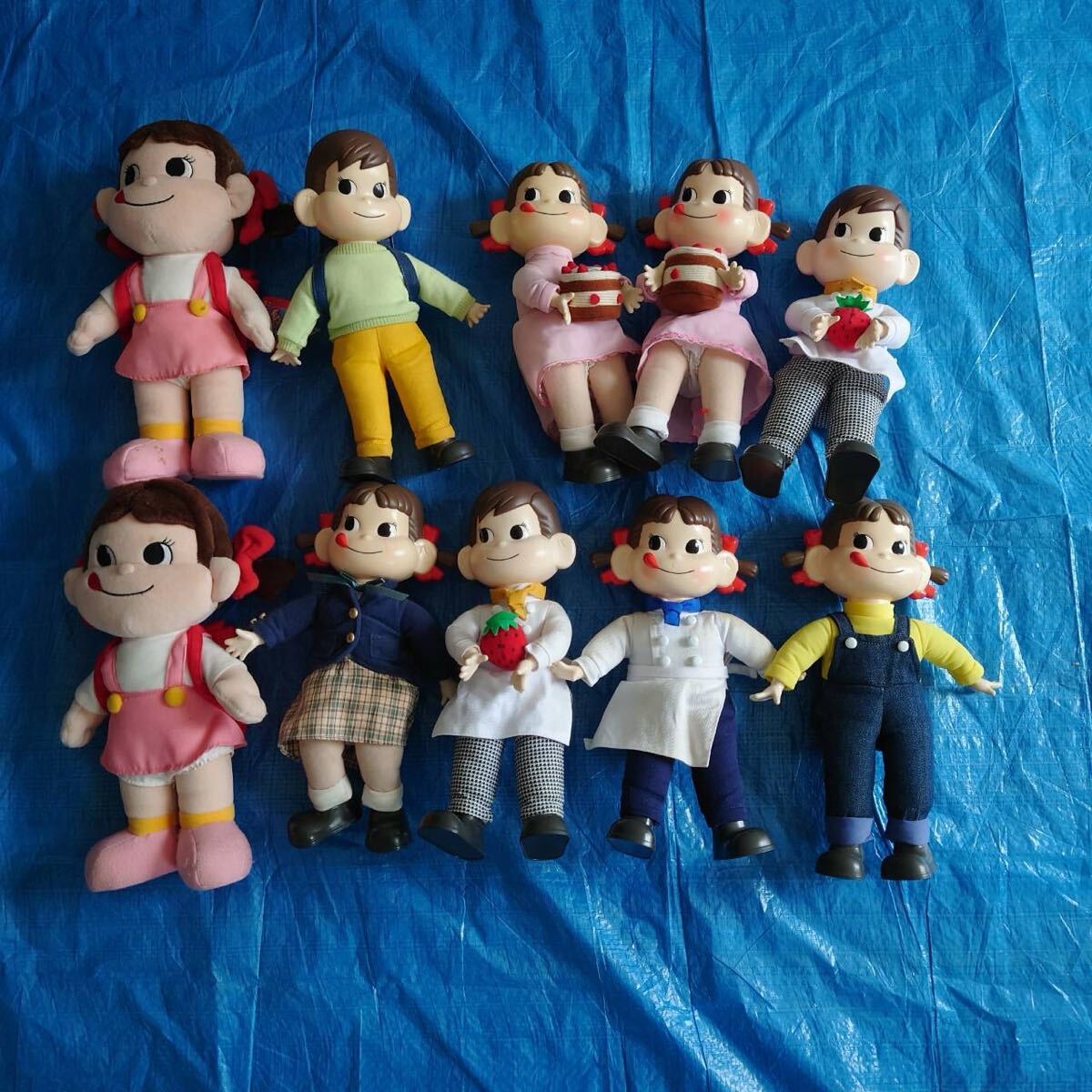 Yahoo!オークション -「ペコちゃん 人形 レトロ」の落札相場
