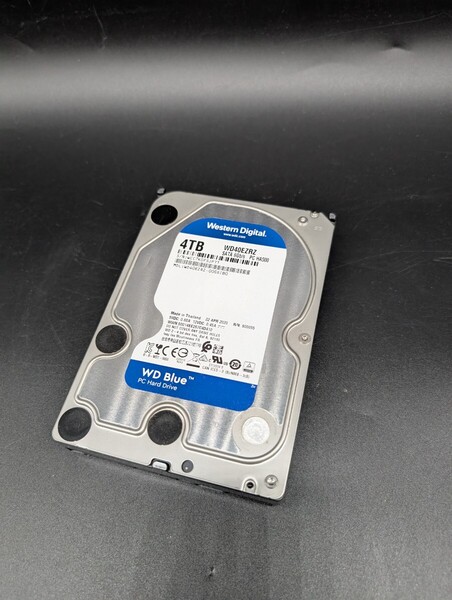 【動作確認済】 HDD4TB 3.5インチ 内蔵HDD WD WD40EZRZ