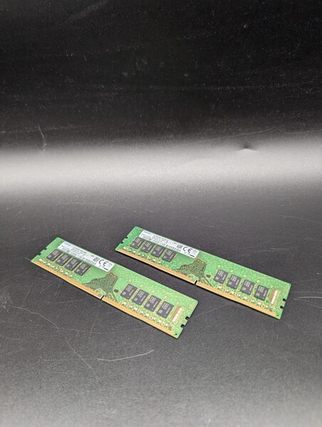 【動作確認済】SAMSUNG DDR4-2666MHz 32GB (16GB×2枚キット) M378A2K43CB1-CTD デスクトップ用 PCメモリ