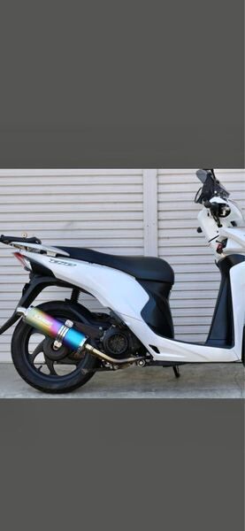 ホンダ dio110 モリワキZEROマフラー チタン 中古 ディオ バイクマフラー HONDA JF58 カスタム マフラー