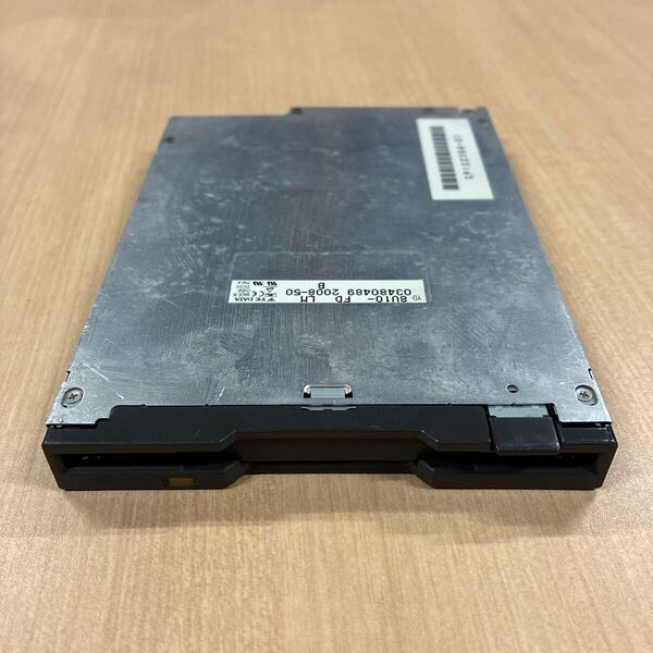 【保証付】動作品 YE-DATA スリムタイプ 内蔵 3.5インチ FDD YD-8U10 FD LM フロッピーディスクドライブ ベゼルあり USB4ピン 送料無料