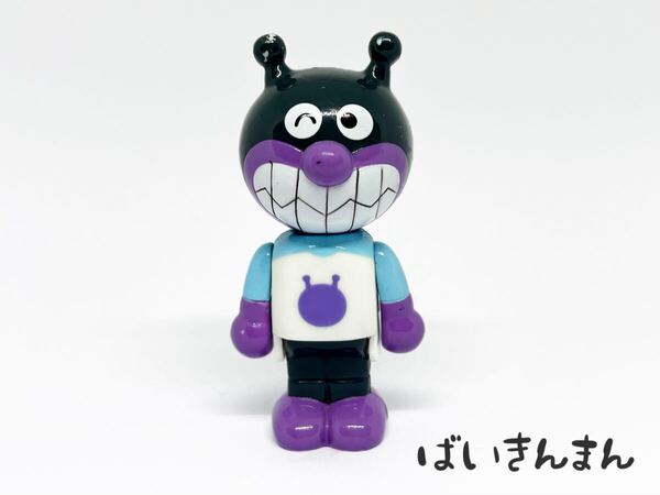 バイキンマン/アンパンマン 旧ブロックラボ スイング 初期ドール T-306レア