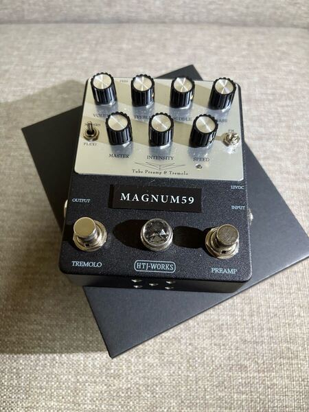 HTJ-WORKS MAGNUM59 12Ax7 Tubepreamp Tremolo プリアンプ 美品