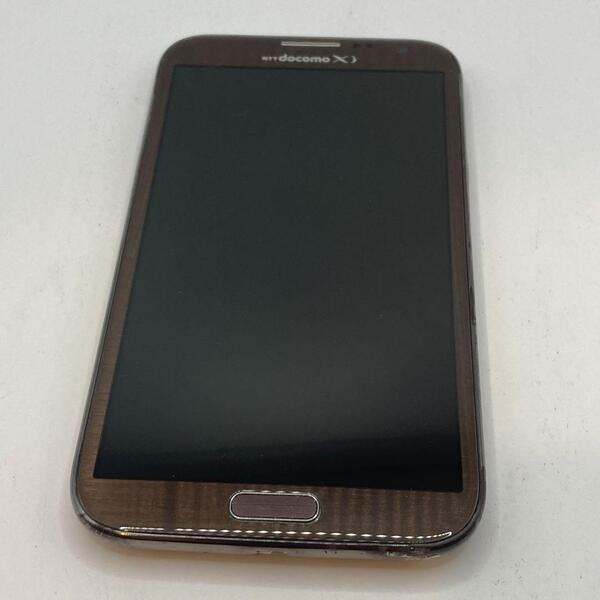 SAMSUNG サムスン GALAXY NOTE Ⅱ ギャラクシーノート2 ドコモ Android アンドロイド ブラック ブラック スマートフォン ブランド