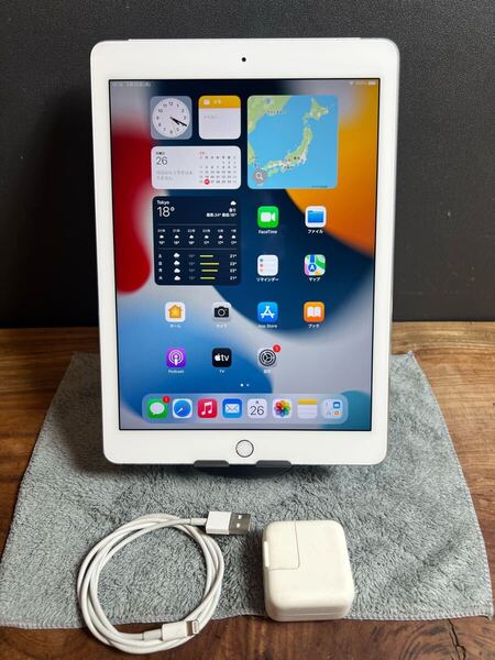 Apple iPad Air2/16GB/SIMフリー/Wi-Fi+Cellular/電池健康100%/HW253