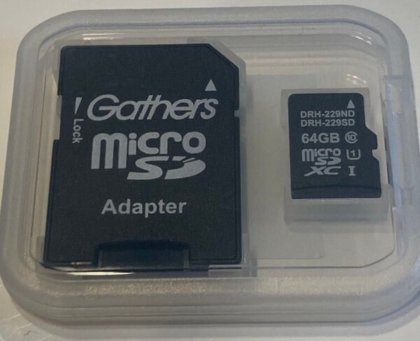 HONDA MICRO SDカード 64GBドライブレコーダー用 DRH-229ND DRH-229SD microSDカード ホンダ SDカード ドラレコ マイクロSDカード