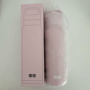新品 ユニクロ 感謝祭 ピンク ステンレスボトル 水筒