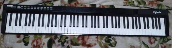 ingbelle 88鍵盤 ポータブル電子ピアノ 中古品