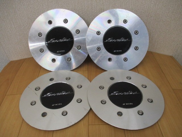 WORKワークEUROLINEユーロライン/ディッシュ★15インチ5.5J +38 PCD100 2ピース 廃盤品WORK ユーロライン DH SUV 18in 8J +30 PCD139.7 4本