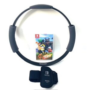 任天堂 Nintendo switch ニンテンドー スイッチ リングフィットアドベンチャー リングコン ソフト付 エクササイズ シェイプアップ 運動 HMY