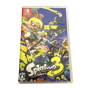 【美品】 Nintendo Switch 任天堂 スイッチ Splatoon3 スプラトゥーン3 ゲーム 協力プレイ バトルアクション 人気 定番 こども HMY