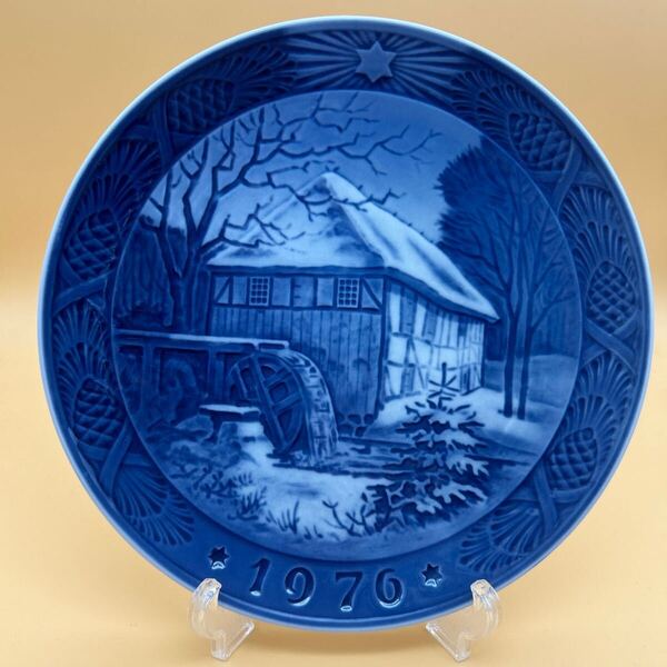 ROYAL COPENHAGEN イヤープレート (1976年版/昭和51年) ロイヤルコペンハーゲン デンマーク 北欧 陶磁器