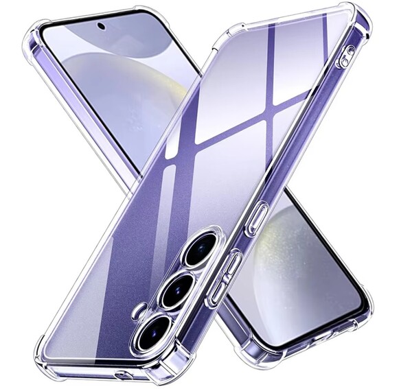 Galaxy S25 クリア TPU ショック軽減 ケース カバー SC-51F SCG31 ギャラクシー s25 ストラップホール ソフトケース 透明 スマホケース